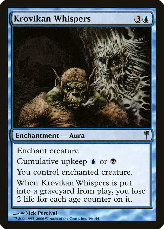 Krovikan Whispers [Coldsnap] | L.A. Mood Comics and Games