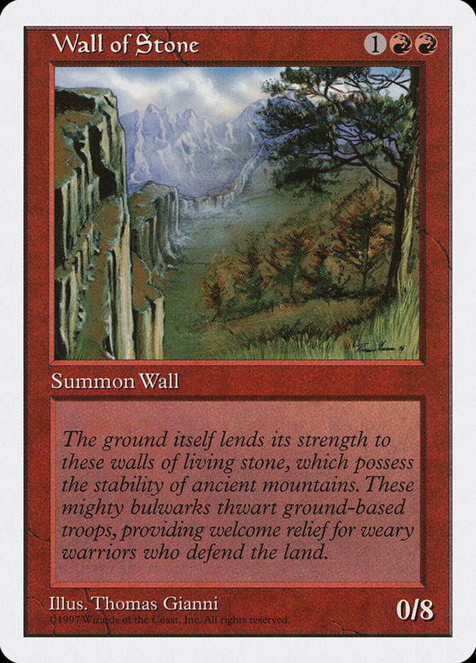 Wall of Stone [Fifth Edition] | L.A. Mood Comics and Games