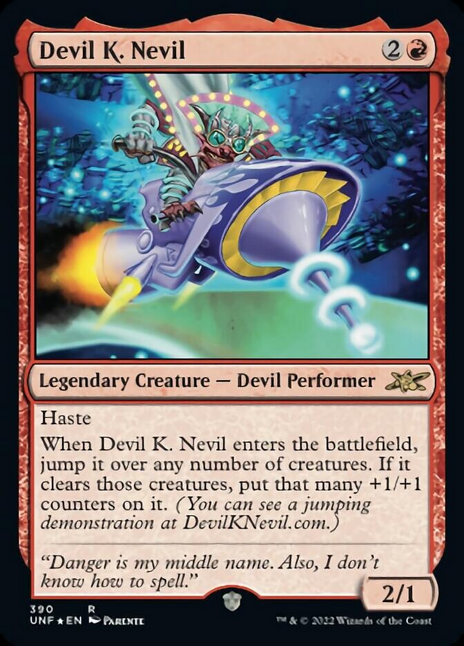 Devil K. Nevil (Galaxy Foil) [Unfinity] | L.A. Mood Comics and Games