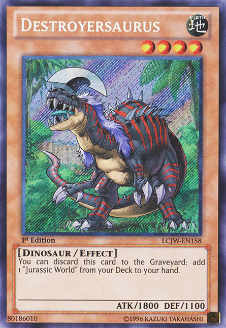 Destroyersaurus [LCJW-EN158] Secret Rare | L.A. Mood Comics and Games