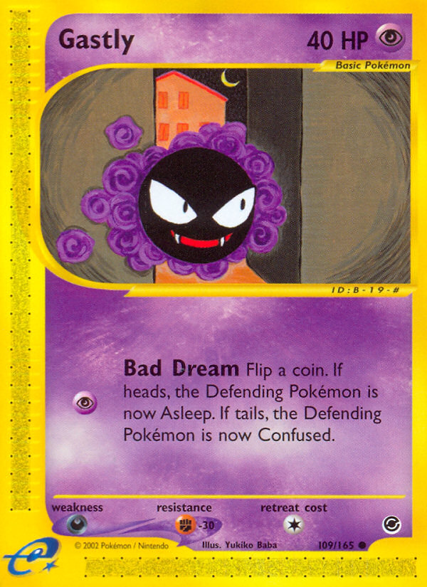 Gastly (109/165) [Expedition: Base Set] | L.A. Mood Comics and Games