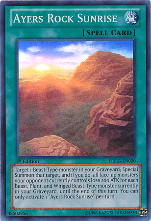 Ayers Rock Sunrise [DRLG-EN020] Super Rare | L.A. Mood Comics and Games