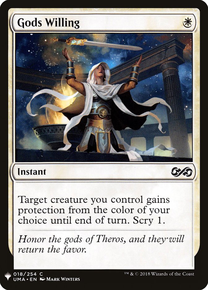 Gods Willing [Mystery Booster] | L.A. Mood Comics and Games