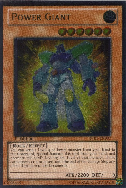 Power Giant [STBL-EN007] Ultimate Rare | L.A. Mood Comics and Games