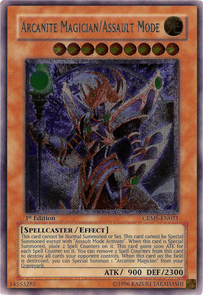 Arcanite Magician/Assault Mode [CRMS-EN021] Ultimate Rare | L.A. Mood Comics and Games