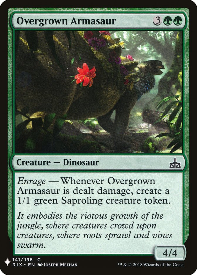 Overgrown Armasaur [Mystery Booster] | L.A. Mood Comics and Games
