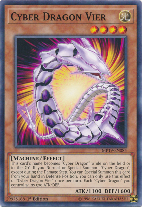Cyber Dragon Vier [MP19-EN085] Common | L.A. Mood Comics and Games