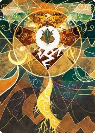 Lightning Bolt Art Card [Strixhaven: School of Mages Art Series] | L.A. Mood Comics and Games