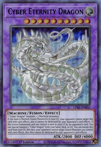 Cyber Eternity Dragon (Blue) [LDS2-EN033] Ultra Rare | L.A. Mood Comics and Games