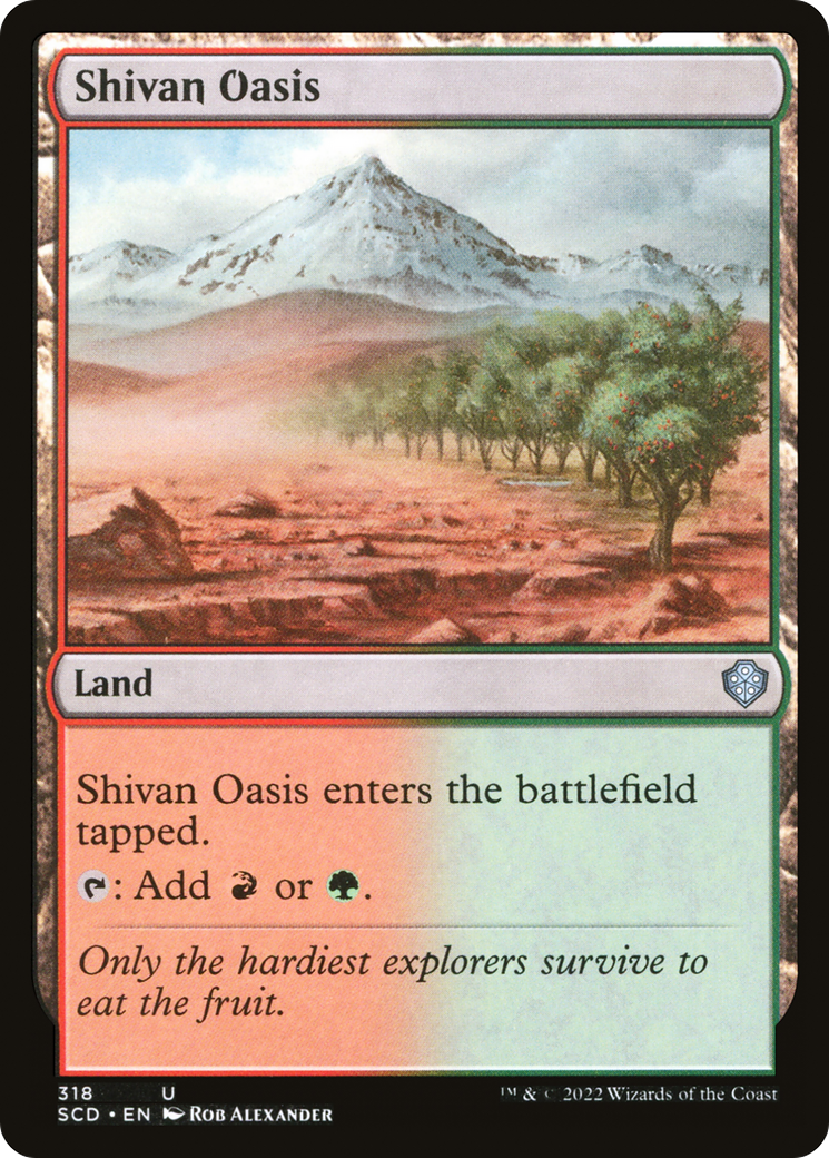 Shivan Oasis [Starter Commander Decks] | L.A. Mood Comics and Games