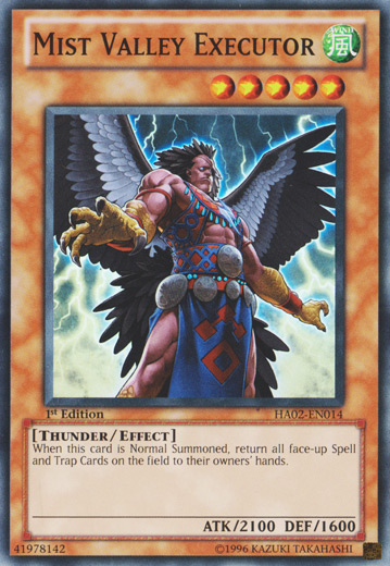 Mist Valley Executor [HA02-EN014] Super Rare | L.A. Mood Comics and Games