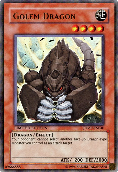 Golem Dragon [JUMP-EN040] Ultra Rare | L.A. Mood Comics and Games