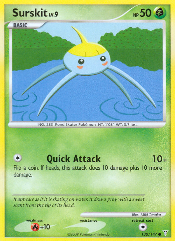 Surskit (130/147) [Platinum: Supreme Victors] | L.A. Mood Comics and Games