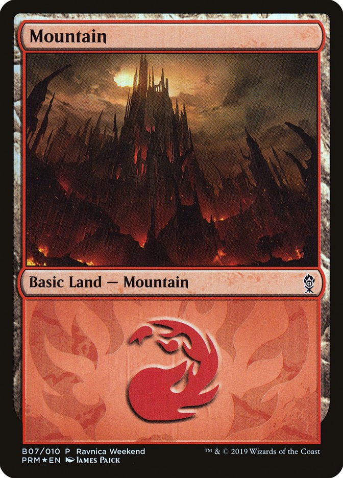 Mountain (B07) [Ravnica Allegiance Guild Kit] | L.A. Mood Comics and Games