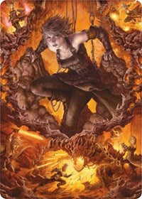 Nahiri, Heir of the Ancients [Zendikar Rising Art Series] | L.A. Mood Comics and Games
