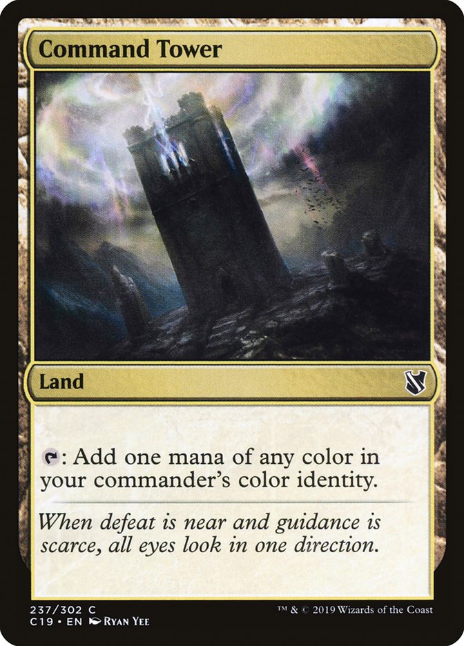 Command Tower [Commander 2019] | L.A. Mood Comics and Games