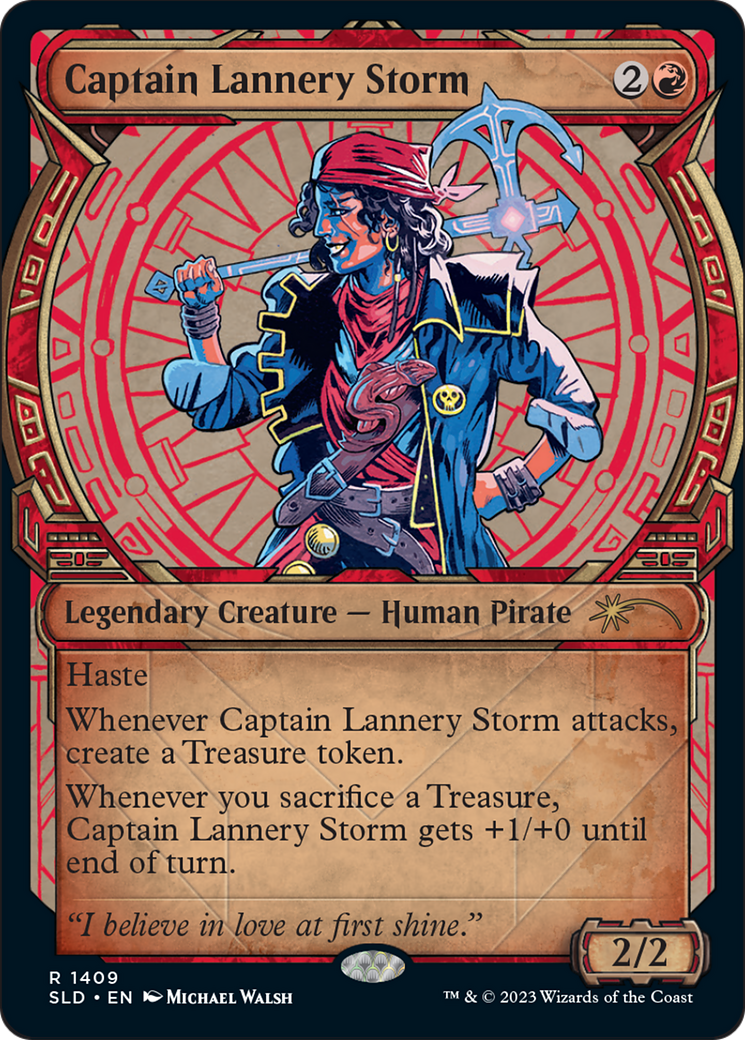 Captain Lannery Storm (Rainbow Foil) [Secret Lair Drop Series] | L.A. Mood Comics and Games