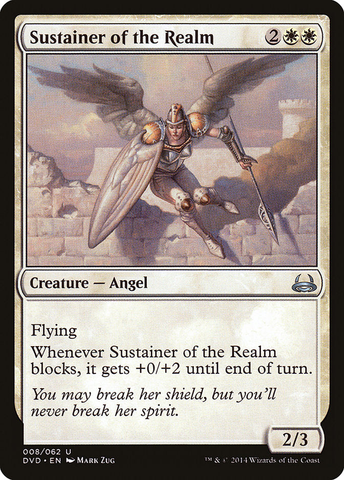 Sustainer of the Realm (Divine vs. Demonic) [Duel Decks Anthology] | L.A. Mood Comics and Games