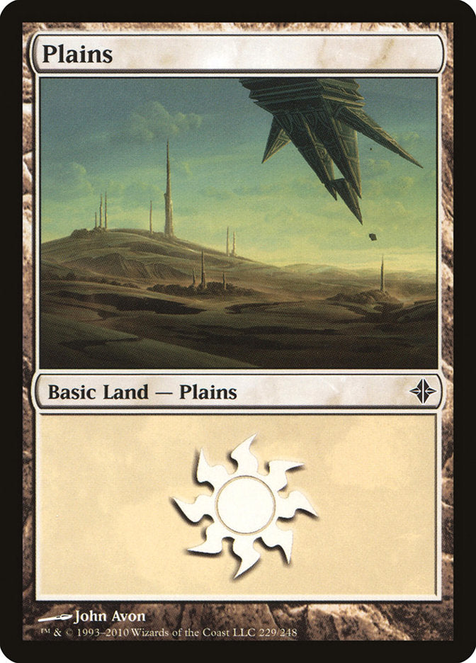 Plains (229) [Rise of the Eldrazi] | L.A. Mood Comics and Games
