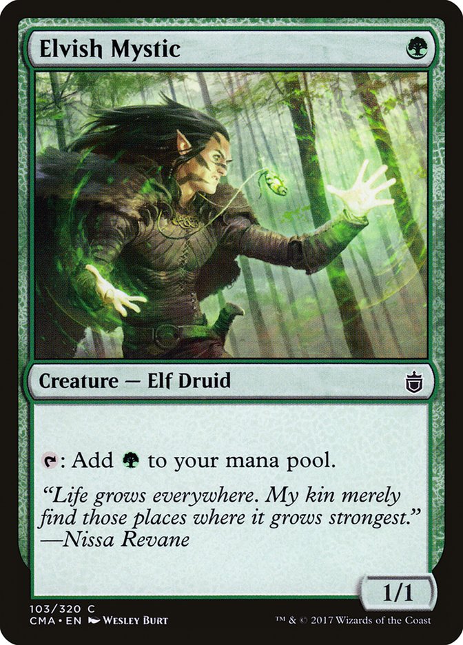 Elvish Mystic [Commander Anthology] | L.A. Mood Comics and Games