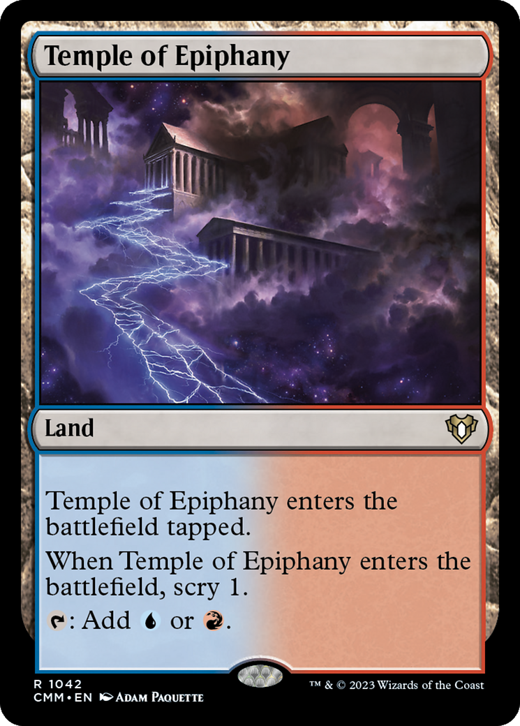 Temple of Epiphany [Commander Masters] | L.A. Mood Comics and Games