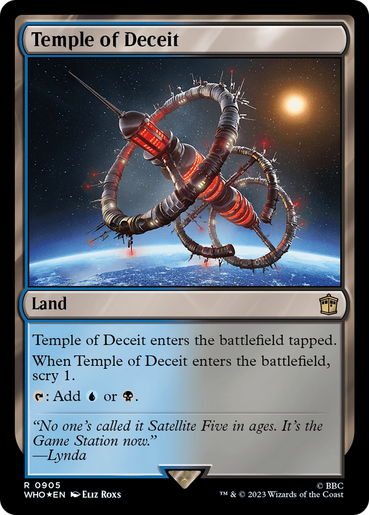 Temple of Deceit (Surge Foil) [Doctor Who] | L.A. Mood Comics and Games