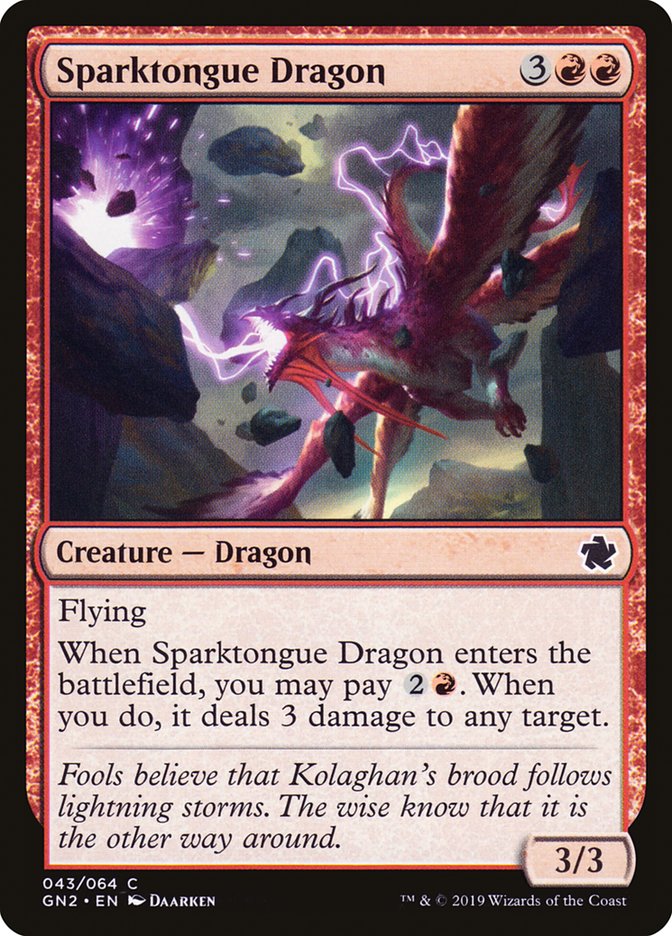 Sparktongue Dragon [Game Night 2019] | L.A. Mood Comics and Games