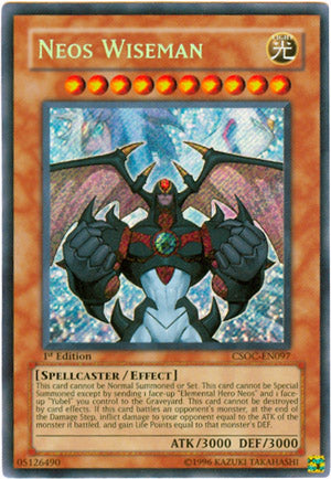 Neos Wiseman [CSOC-EN097] Secret Rare | L.A. Mood Comics and Games