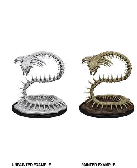 D&D Unpainted Miniatures - Bone Naga | L.A. Mood Comics and Games