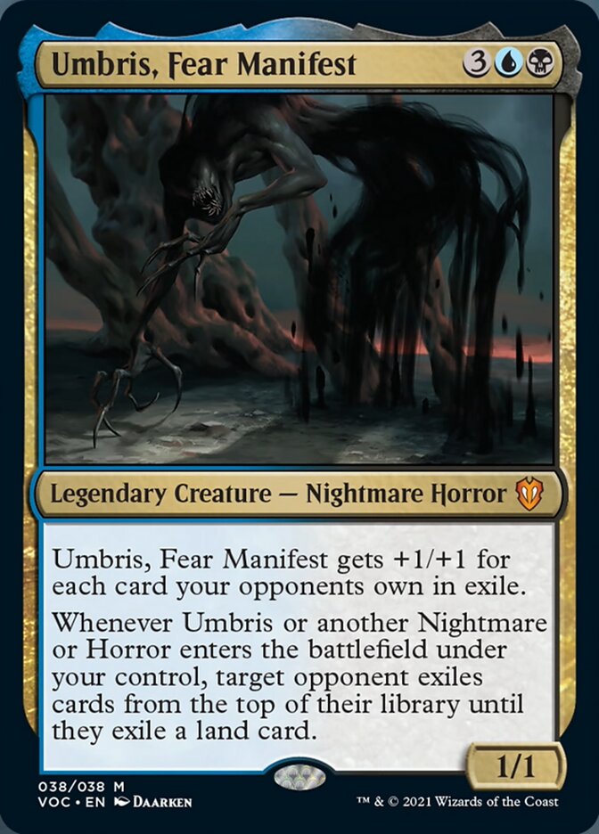 Umbris, Fear Manifest [Innistrad: Crimson Vow Commander] | L.A. Mood Comics and Games