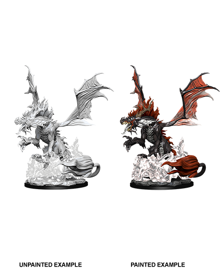 Pathfinder Unpainted Miniatures - Nightmare Dragon | L.A. Mood Comics and Games