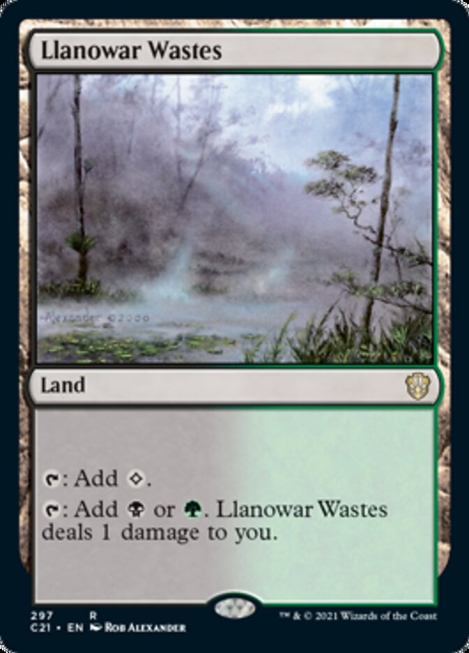 Llanowar Wastes [Commander 2021] | L.A. Mood Comics and Games
