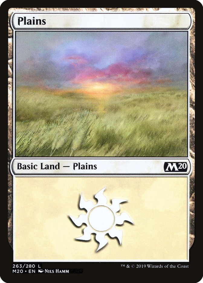 Plains (263) [Core Set 2020] | L.A. Mood Comics and Games