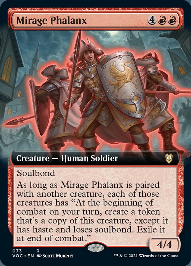 Mirage Phalanx (Extended Art) [Innistrad: Crimson Vow Commander] | L.A. Mood Comics and Games