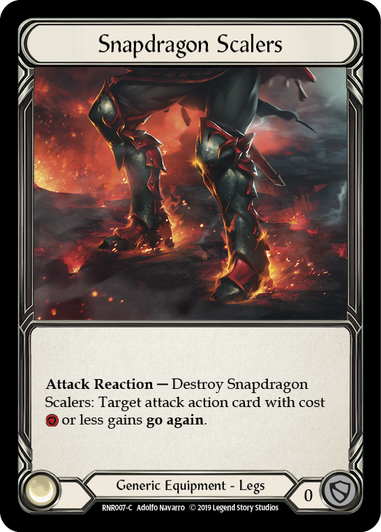 Snapdragon Scalers [RNR007-C] (Rhinar Hero Deck)  1st Edition Normal | L.A. Mood Comics and Games