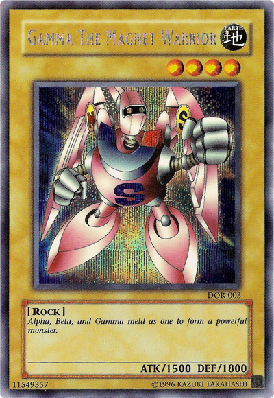 Gamma the Magnet Warrior [DOR-003] Secret Rare | L.A. Mood Comics and Games