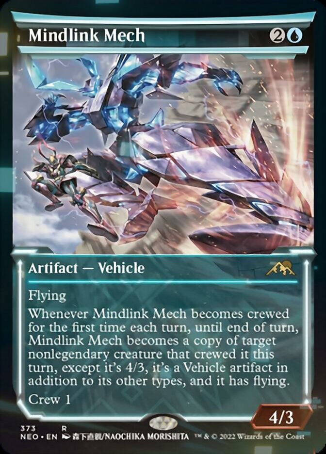 Mindlink Mech (Showcase Soft Glow) [Kamigawa: Neon Dynasty] | L.A. Mood Comics and Games