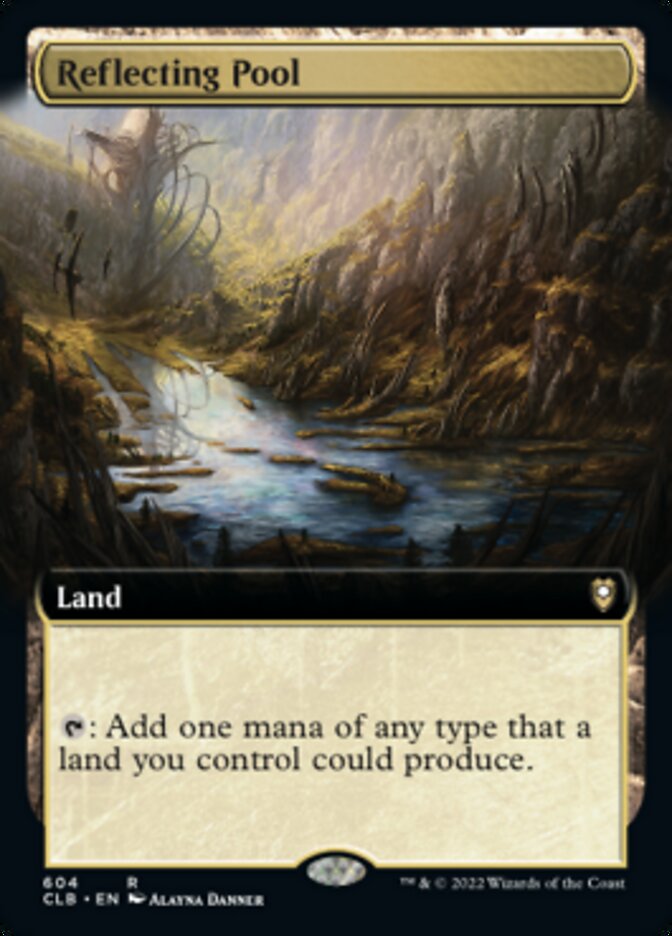 Reflecting Pool (Extended Art) [Commander Legends: Battle for Baldur's Gate] | L.A. Mood Comics and Games