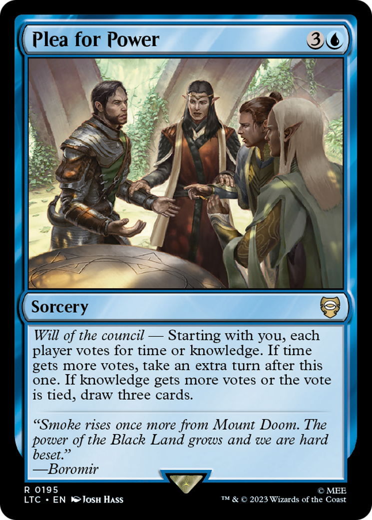 Plea for Power [The Lord of the Rings: Tales of Middle-Earth Commander] | L.A. Mood Comics and Games