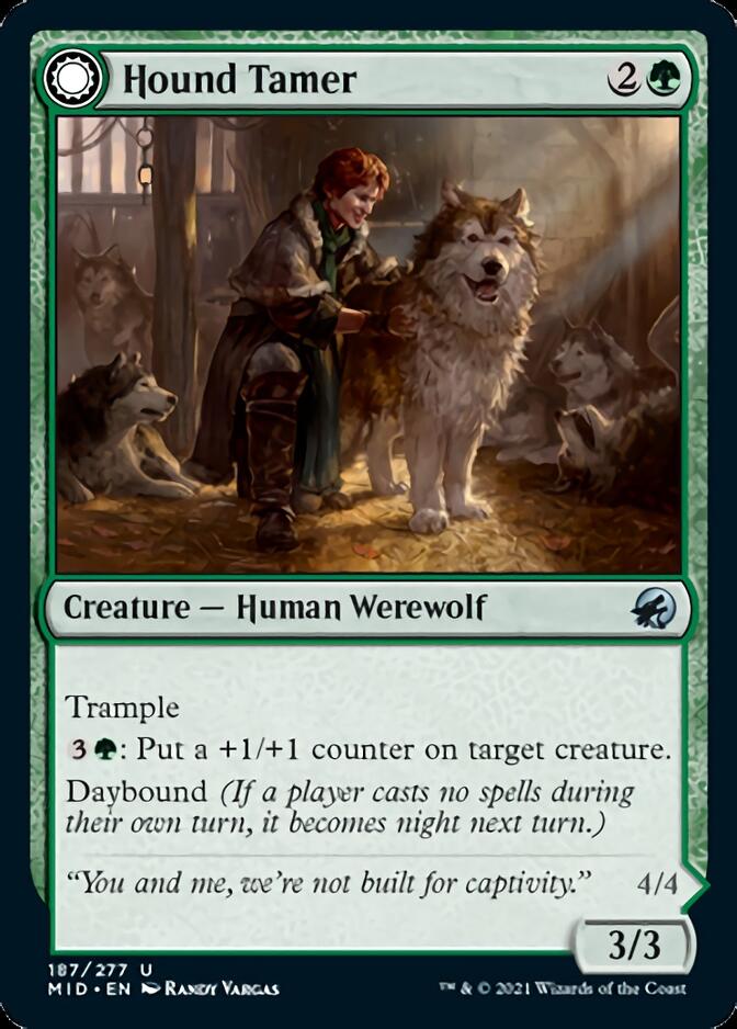 Hound Tamer // Untamed Pup [Innistrad: Midnight Hunt] | L.A. Mood Comics and Games