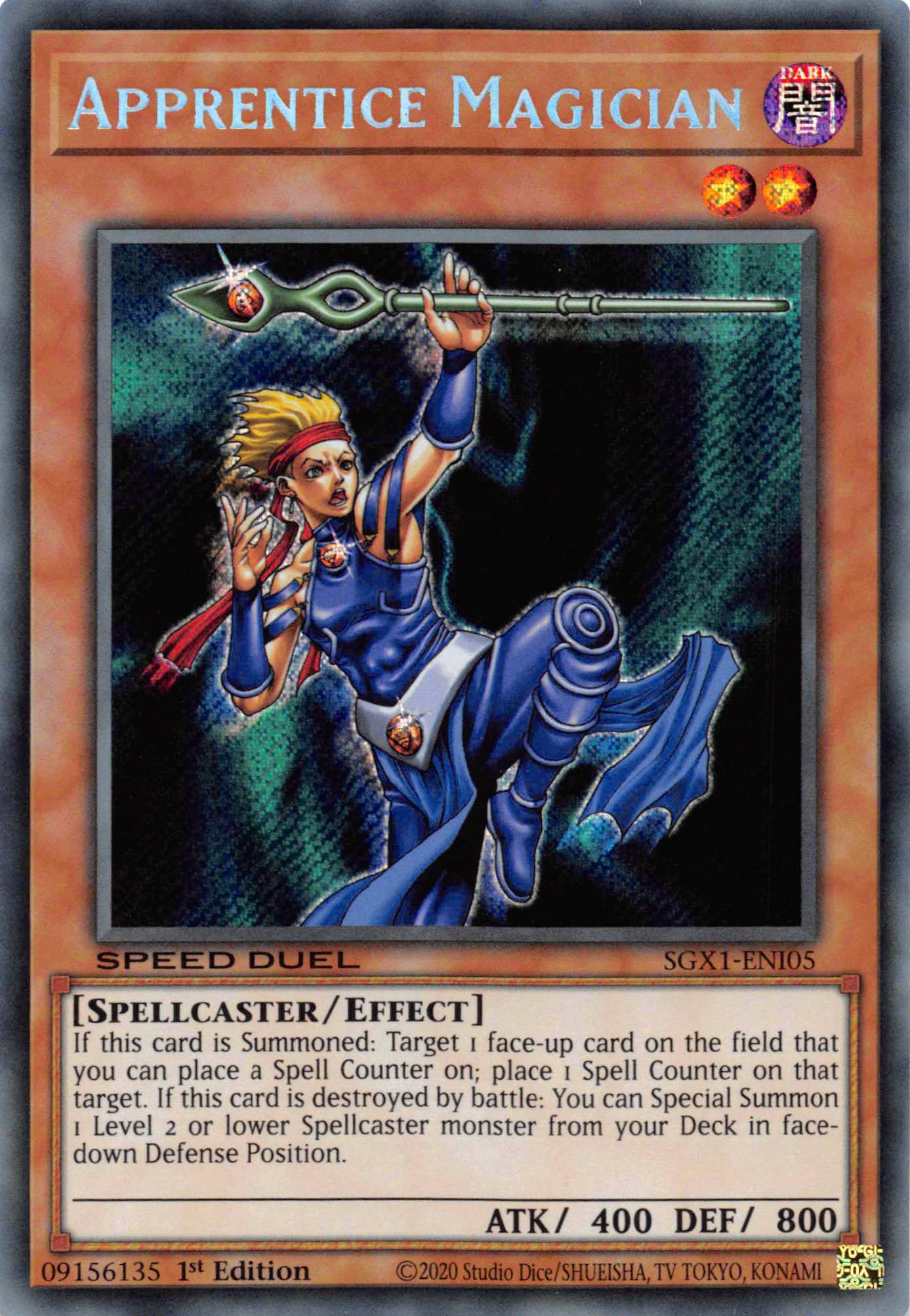 Apprentice Magician [SGX1-ENI05] Secret Rare | L.A. Mood Comics and Games