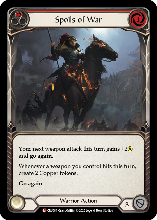 Spoils of War [CRU084] (Crucible of War)  1st Edition Rainbow Foil | L.A. Mood Comics and Games