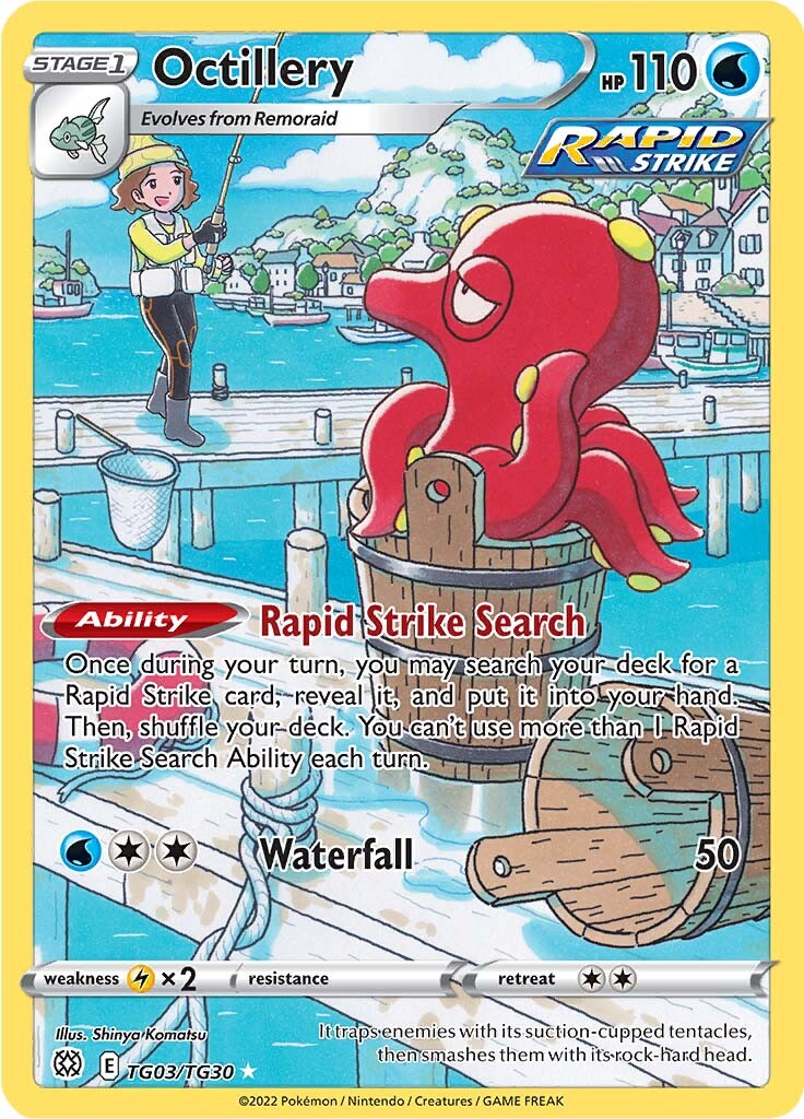 Octillery (TG03/TG30) [Sword & Shield: Brilliant Stars] | L.A. Mood Comics and Games