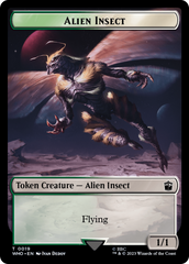 Alien Angel // Alien Insect Double-Sided Token [Doctor Who Tokens] | L.A. Mood Comics and Games