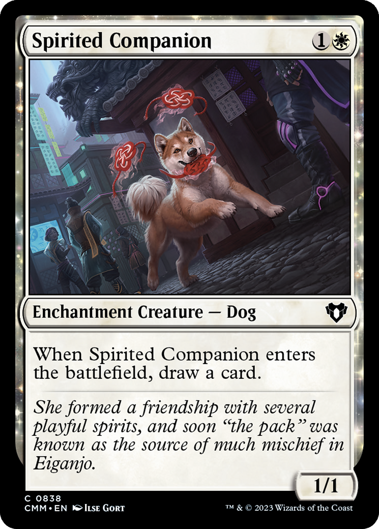 Spirited Companion [Commander Masters] | L.A. Mood Comics and Games