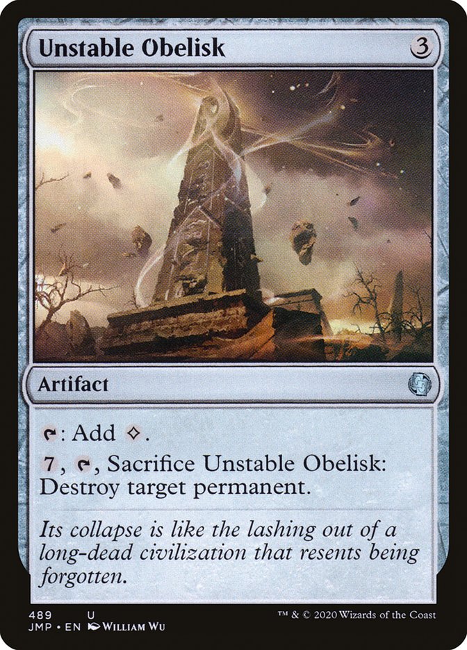 Unstable Obelisk [Jumpstart] | L.A. Mood Comics and Games