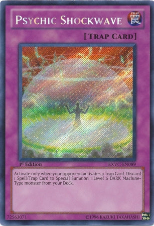 Psychic Shockwave [EXVC-EN089] Secret Rare | L.A. Mood Comics and Games