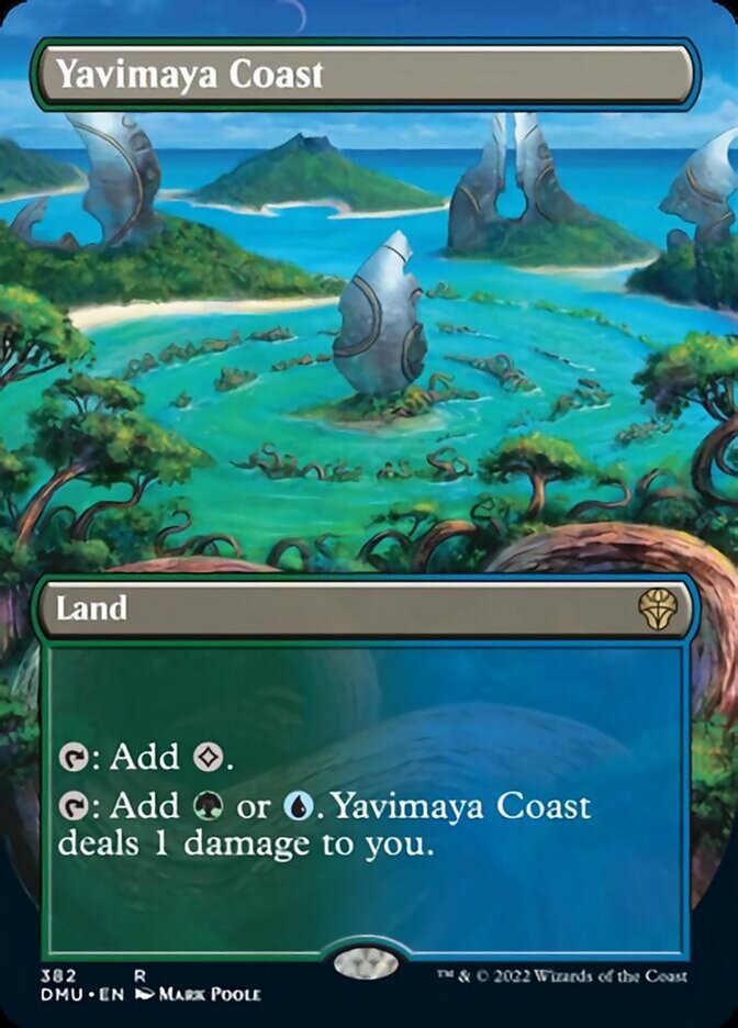 Yavimaya Coast (Borderless Alternate Art) [Dominaria United] | L.A. Mood Comics and Games