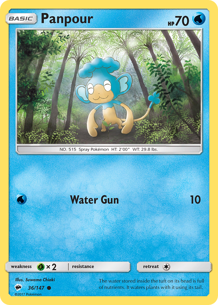 Panpour (36/147) [Sun & Moon: Burning Shadows] | L.A. Mood Comics and Games