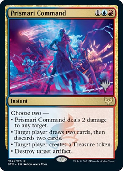 Prismari Command (Promo Pack) [Strixhaven: School of Mages Promos] | L.A. Mood Comics and Games